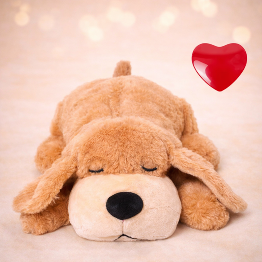 Peluche avec battements de cœur